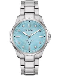 Bulova - Marine Star Watch 96P248 Stainless Steel - Lyst