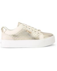 Carvela Kurt Geiger - Statement Laser Sneakers - Lyst