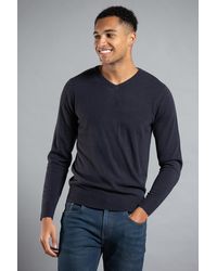 Kensington Eastside - V-Neck Long Sleeve Jumper - Lyst