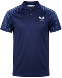 Castore - Club Shoulder Graphic Golf Polo Shirt - Lyst