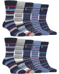 Farah - 10 Pair Multi-Pack Bright Bamboo Socks - Lyst