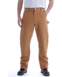 Carhartt - Duck D. Front Logger Utility Pockets Pants Trousers - Lyst