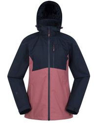 Mountain Warehouse - Ladies Rainforest Ii Extreme Colour Block Waterproof Jacket () - Lyst