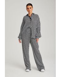 Urban Bliss - Mono Plisse Trouser - Lyst