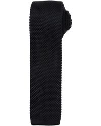PREMIER - Slim Textured Knit Effect Tie (Pack Of 2) - Lyst