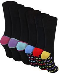 Sock Snob - 6 Pack Ladies Bamboo Non Elastic Socks Soft Breathable Everyday Comfort - Lyst