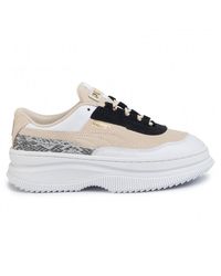 PUMA - Deva Reptile Trainers Leather - Lyst