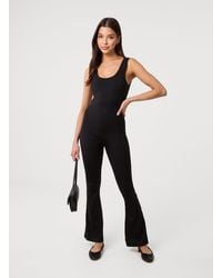 Pink Vanilla - Ruched Bum Openback Unitard - Lyst