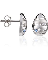 Orphelia - 925 Sterling Stud Earrings - Lyst