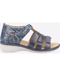 Fleet   Foster - Julie Memory Foam Sandals - Lyst