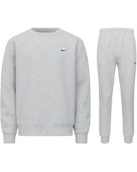 Nike - Sportswear Club Fleece Crew Tracksuit - Lyst