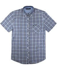 Ben Sherman - Geruit Blauw Overhemd - Lyst