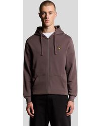 Lyle & Scott - Lyle & Scott Zip Through Hoodie Ml420Vog - Lyst