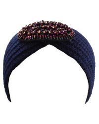 SVNX - Knitted Headband With Jewel Detail - Lyst