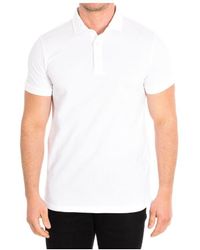 Café Coton - Short Sleeve Polo Shirt With Lapel Collar Cotton - Lyst