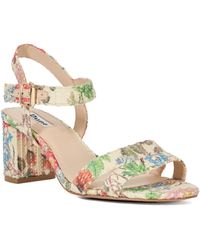 Dune - Wf Merisa Wide-Fit Block-Heel Sandals - Lyst