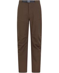 Mountain Warehouse - 'Rockcliffe' Softshell Hiking Trouser Windproof Water Resistant Pants - Lyst