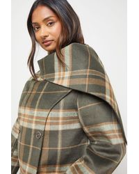 Oasis - Hand Stitched Scarf Longline Jacket Coat - Lyst
