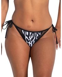 Pour Moi - 30018 Glamazon High Leg Tie Side Bikini Brief - Lyst