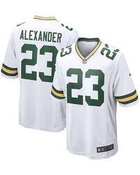 Nike - Nfl Bay Packer 23 Alexander Home Game Jersey - Lyst