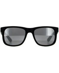 Ray-Ban - Sunglasses Justin 4165 622/6G Rubber Mirror - Lyst