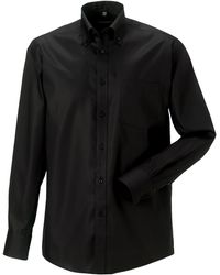 Russell - Collection Long Sleeve Ultimate Non-Iron Shirt Cotton - Lyst
