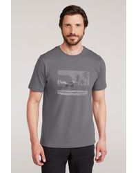 Mountain Warehouse - 'Ocean Drive' Graphic T-Shirt Sun Protection Breathable Everyday Tee Cotton - Lyst