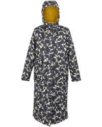 Regatta - Ladies Orla Kiely Birdy Quilted Long Jacket Material_Polyester - Lyst