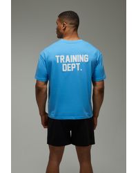 BoohooMAN - Training Dept Oversized T-Shirt - Lyst