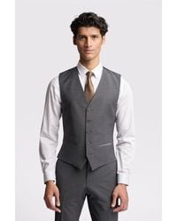 Ted Baker - Single Breasted Five Button V-Neck Slim Fit Suit Waistcoat - Lyst
