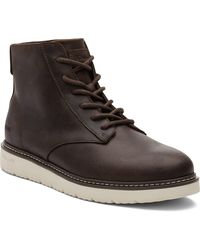 TOMS - Navi Trvl Lite Ranger Leather Dark Boots - Lyst