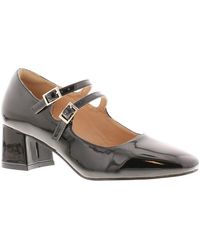 Platino - Court Shoes Bustle Buckle Patent - Lyst