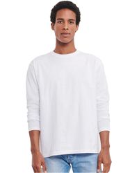 Russell - Adult Plain Classic Long-Sleeved T-Shirt - Lyst