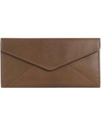 Assots London - 'Preston' Trifold Vegetable Tanned Real Leather Purse - Lyst