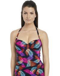 Fantasie - Talamanca Underwired Gathered Plunge Tankini Top - Lyst