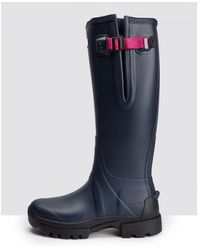 HUNTER - Balmoral Side Adjustable 3Mm Neo Lined Tech Sole Tall Boot - Lyst
