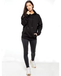 Enzo - Ladies Oversized Essential Hoodie - Lyst