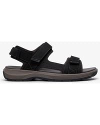 Clarks - Guideview Trek Leather Sandals - Lyst