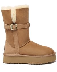 EverAu Australia - Ever Au Brush 3-Way Style Platform Mid Boots - Lyst