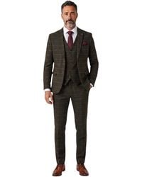 Paul Andrew - 3 Piece Wool Blend Tweed Suit - Lyst