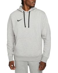 Nike - Cw6894 Fleece Hoodie Long Sleeve Swoosh Park 20 Pullover Soccer Hoody - Lyst