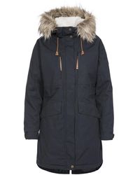 Trespass - Ladies Faithful Waterproof Jacket (Dark) - Lyst