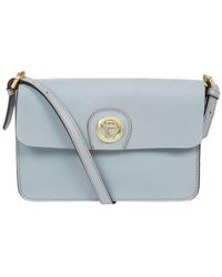 Pure Luxuries - 'Derwent' Cashmere Leather Cross Body Bag - Lyst