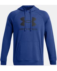 Under Armour - Ua Rival Fleece Logo Hoodie 1379758 Cotton - Lyst
