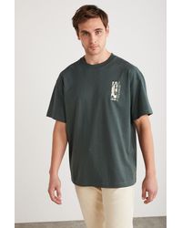 Grimelange - Oversized Crew Neck Logo T-Shirt - Lyst