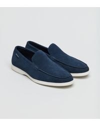 Ben Sherman - Amarillo Suede Men's Navy Loafers - Uk 11 - Lyst