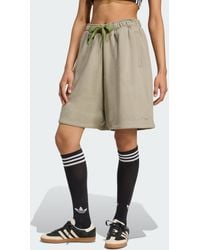 adidas Originals - Essentials Linear Shorts Oversized - Lyst