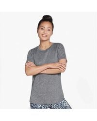 Skechers - W3Ts303/Blk Go Dri Essential Tunic T-Shirt Bold - Lyst