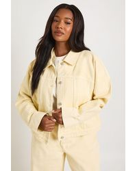 Boohoo - Plus Denim Shacket - Lyst