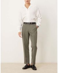 ASOS - Smart Straight Leg Trousers - Lyst